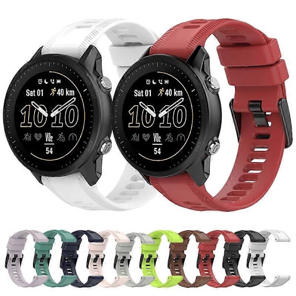 [LCS]Silikone urrem til Garmin Descent G1 White