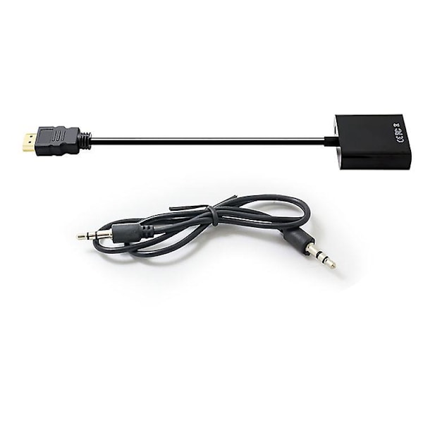 HDMI til VGA med lyd 5 stk