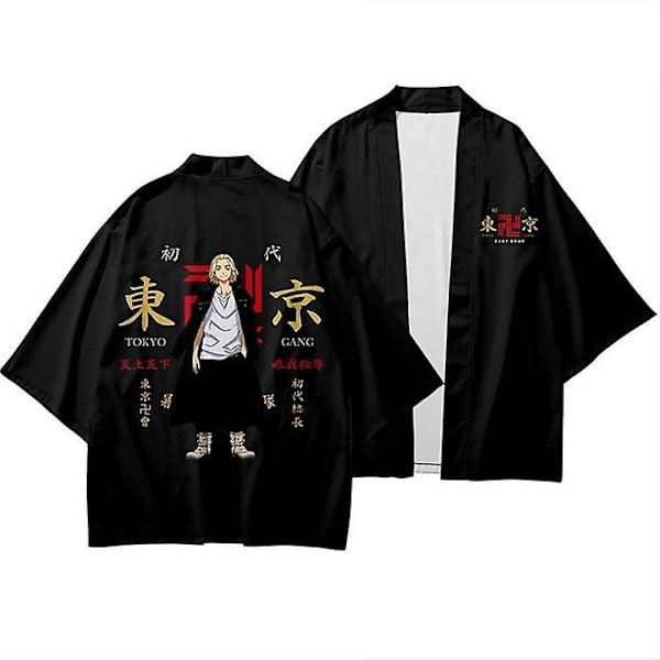 Tokyo Revengers Cosplay Kappe Anime Topp For Sommer Hanagaki Take AL 4XL