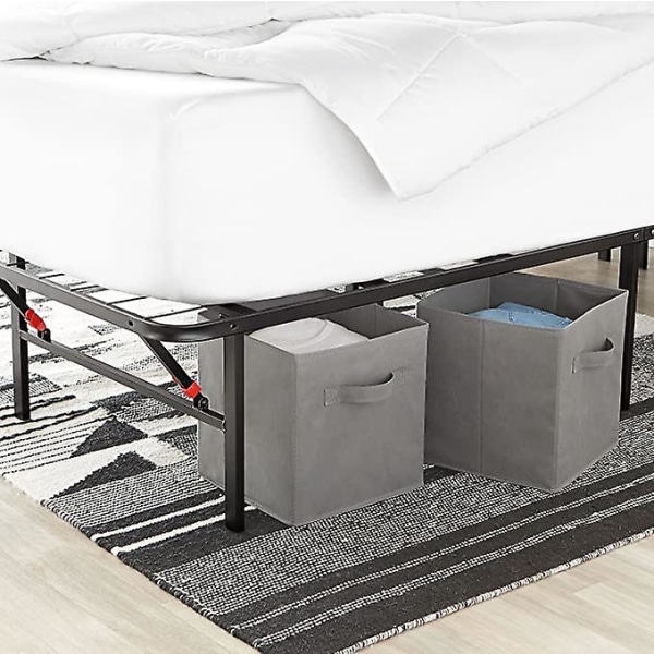 6 stk. Basics Sammenklappelige stofopbevaringskasser, organizer, opbevaring B