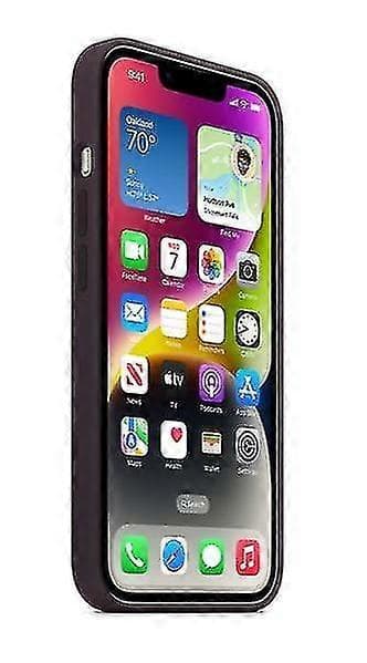 [LCS] Silikonskal kompatibelt med iPhone 14 Elderberry