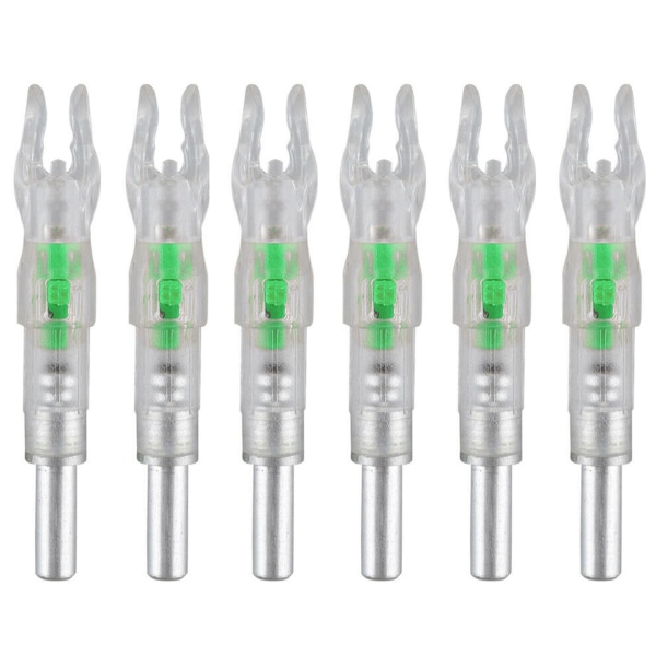 Automatiske LED Skytepilebuer 8Pcs Green