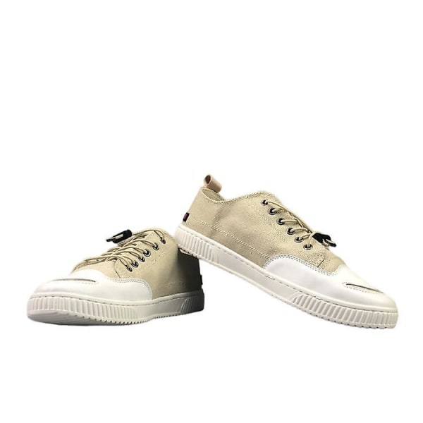 Casual sneakers för män Andas halkfria All-match canvas skor 44