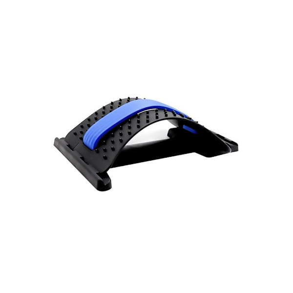 Selkähierontalaite Magic Stretcher Fitness Lannerangan Vyötärön Selkärangan Kipu R Blue
