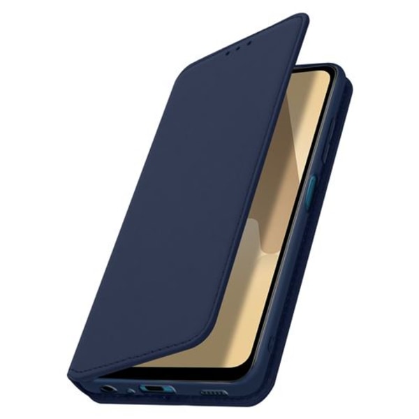 Fodral för Samsung Galaxy A12 Folio Plånboksfunktion Ställ blå