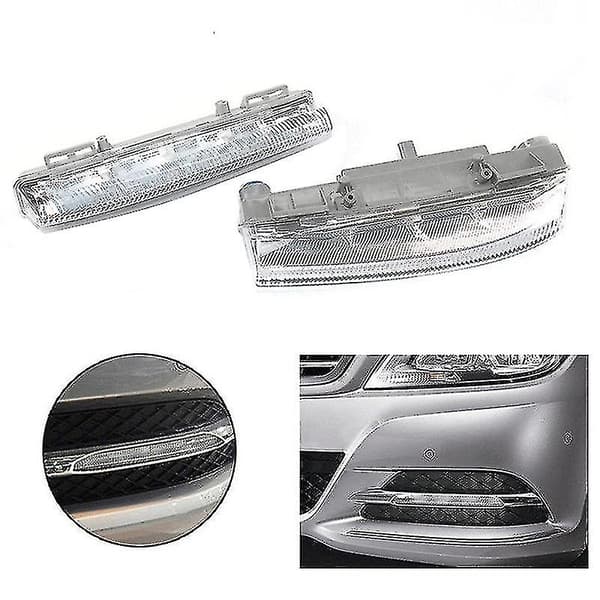2 stk. front DRL tåkelys passer for - W204 W212 C250 C350 E350 A2049069000