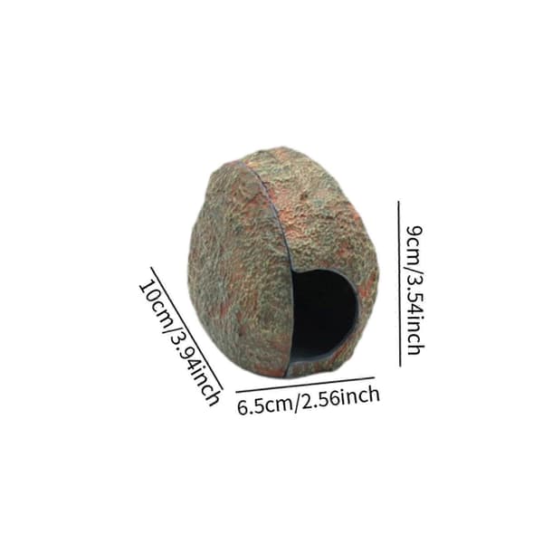 [LCS] Akvariehule Magnetisk tilbehør Avtakbar for Cichlid Reker Betta