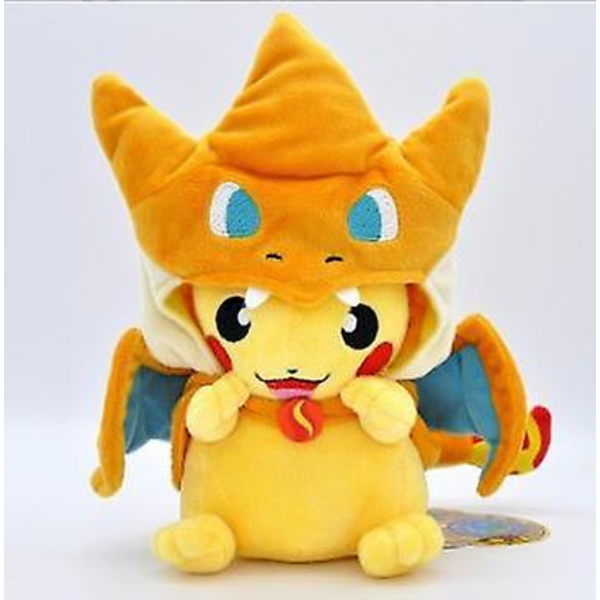 Pikachu 7\" Plyschleksak Mjuk Docka Leksak Barnpresent A