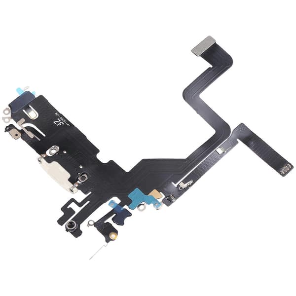 [LCS]【Uusi】 iPhone 14 Pro -latausportin joustokaapeli White