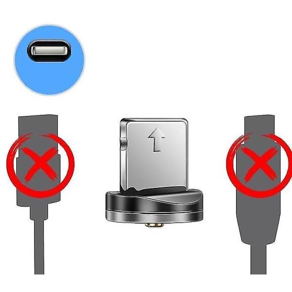 Lightning 2.4a Snabbladdning Micro Magnetisk Kabel (Endast Spets För IPh)