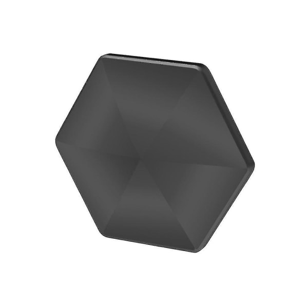 Abs Flipo Flip Desktop Dekompression Artefakt Kinetic Energy Finger Toy-tryck Hexagon black