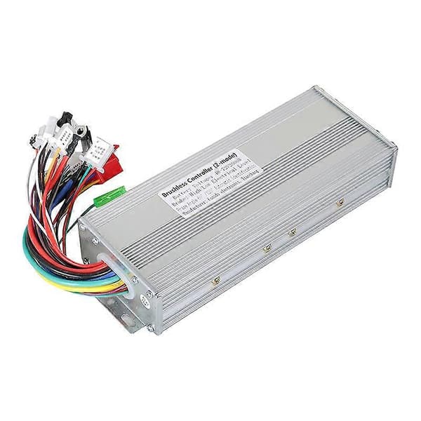48-72V 2000W DC Børsteløs Motor Hastighedsregulator Erstatning til E-cykel Scooter Silver