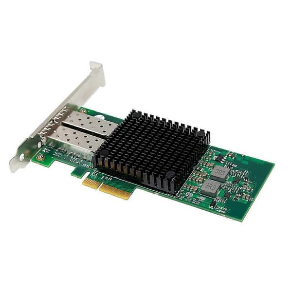 PCI-E X4 10 Gbps SFP fiberoptisk nätverksadapter ConnectX-3 stöder PXE UEFI 10 Gigabit-adapterkort