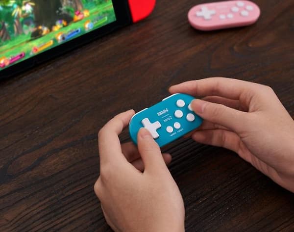 8bitdo Zero Mini-ohjain kannettava Bluetooth valkoinen langaton Ga