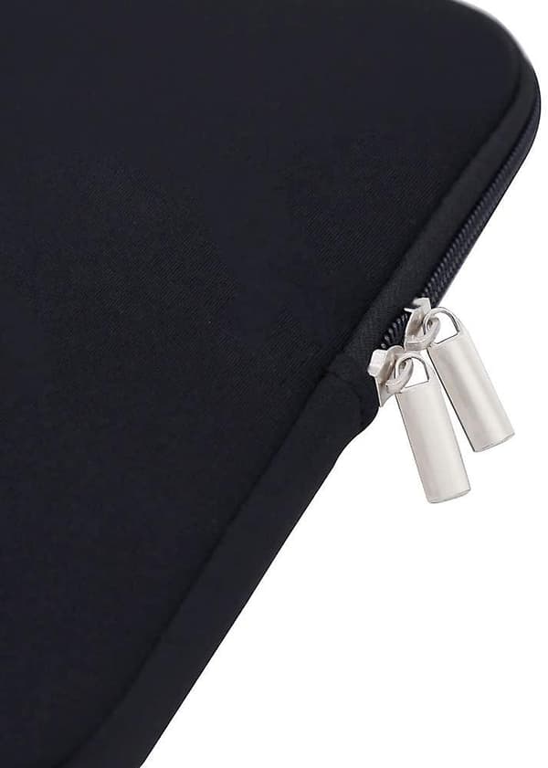 [LCS] Laptopfodral med vadderat blixtlåsfodral black