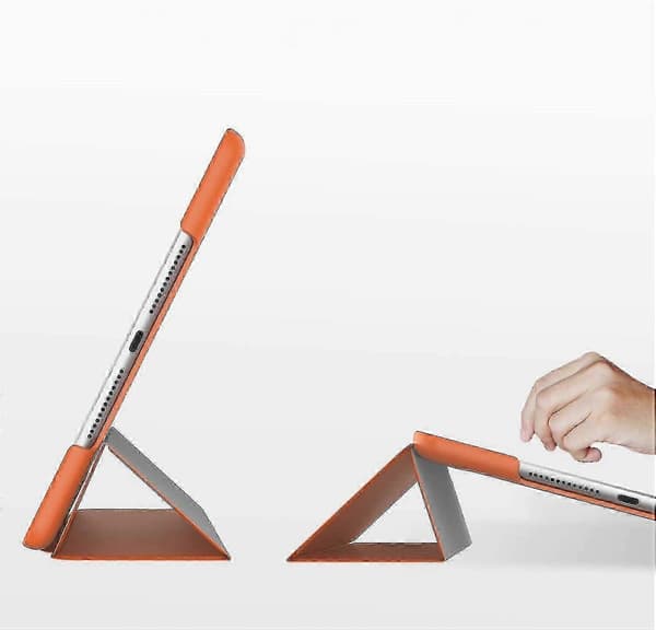iPad Pro 11-tommers deksel med sterk magnetisk folding og justerbart stativ ORANGE