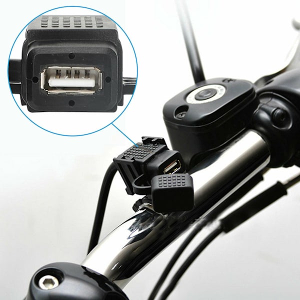Motorcykel Telefonladdare