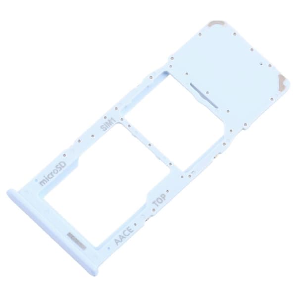 (Ny) Til Samsung Galaxy A13 SM-A135 KOMPATIBEL SIM + Micro SD-kortbakke Blue