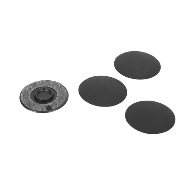 4 stk. gummifødder til unibody bundkasse til Apple MacBook Pro 13\" 15\" 17\" Black