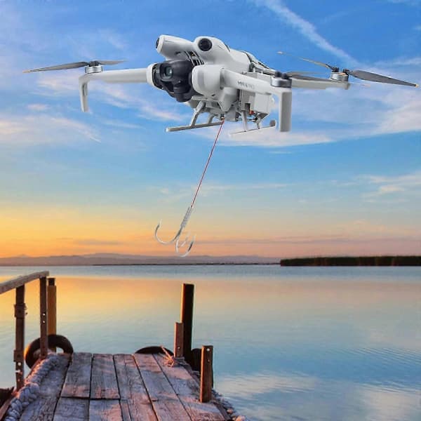 [LCS]Kompatibel med DJI Mini 4 Pro Airdrop System USB-opladningskaster Light Gray