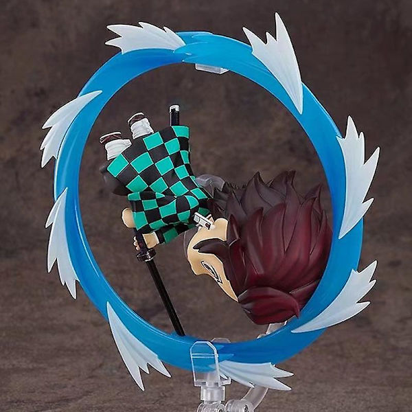 Demon Slayer Q Version Nendoroid Pvc Anime Figur Tecknad Spelfigur Modell Staty Leksak Q1314