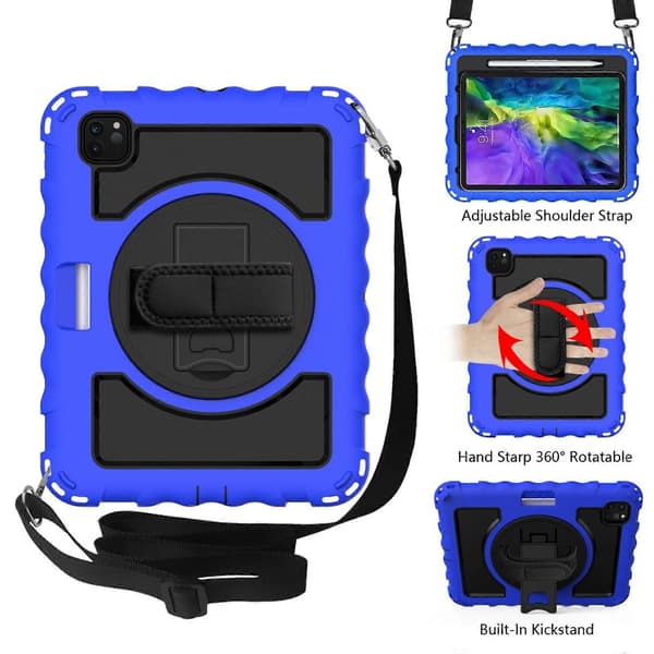 Kova kotelo iPad Pro 11 tuuman 2020 -mallille Blue