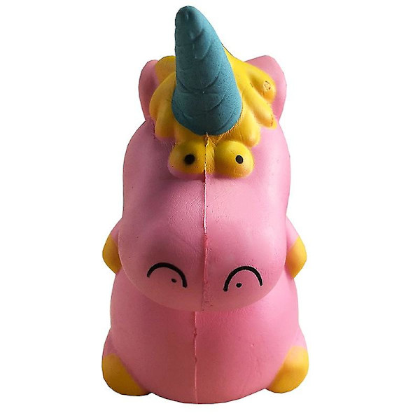 Jumbo Kawaii Squishy Enhjørning Flodhest Stressbold Legetøj