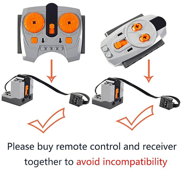 Tekniske Dele Motor Multi Power Funktioner 8293 8883 Værktøj Servo Tog Model Sæt Byggeklodser Kompatible Alle Mærker V8