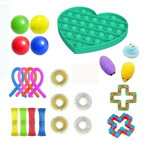 23-pack Sensorisk Leksaksset Antistress Relief Fidget Leksaker