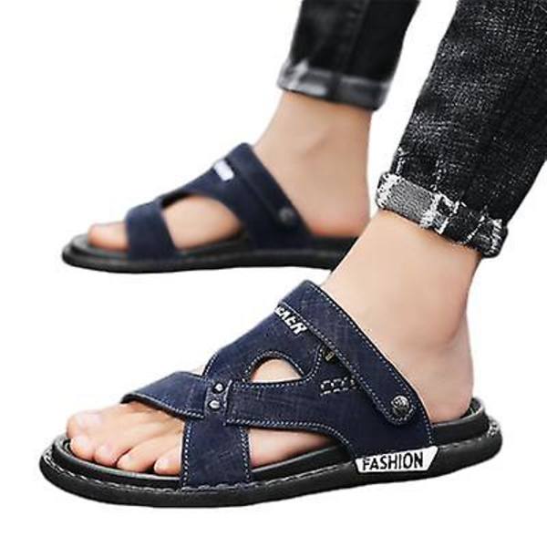 Mjuka tofflor vardagssandaler herr blue 44