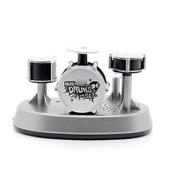 Mini Fingertrumset Touchtrummor LED-ljus Jazz Percussion