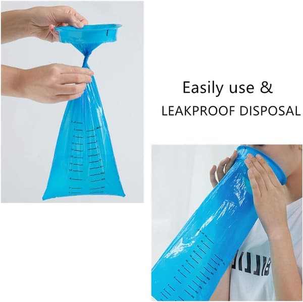 Engangs spypose for sykdom – 1500 ml