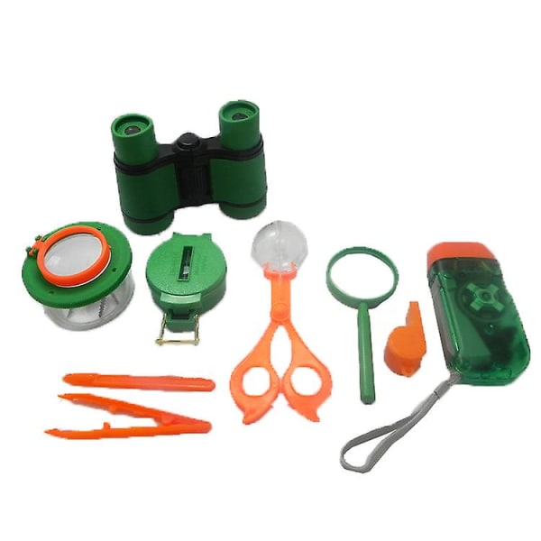 10-pack Kids Outdoor Explorer Kit-kids Adventure Kit Roliga leksaker Pedagogiska leksaker Presentleksaker för 6-10 år Pojkar Flickor