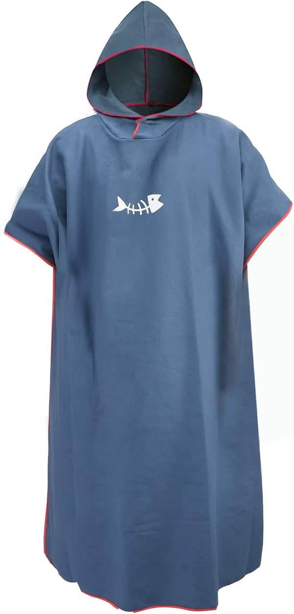 [LCS] Strand-/Surf-/Badehåndkle for voksne og barn - Poncho med hette