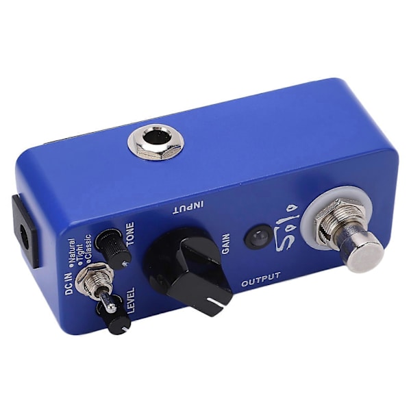 [LCS]Distortionpedal Metall Mini Effekter Hög Gain Elgitarr Effektor 3 Lägen MDS5