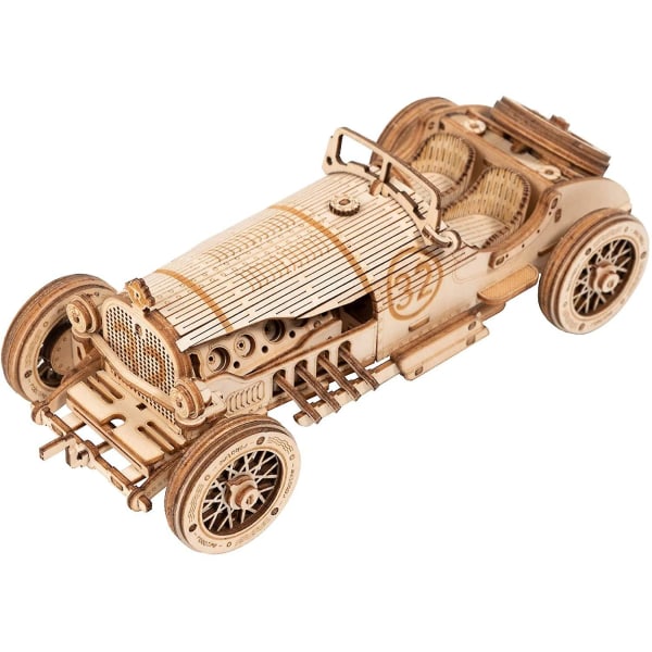 3d träpussel för vuxna Mekaniska modeller Kit att bygga (grand prix bil)