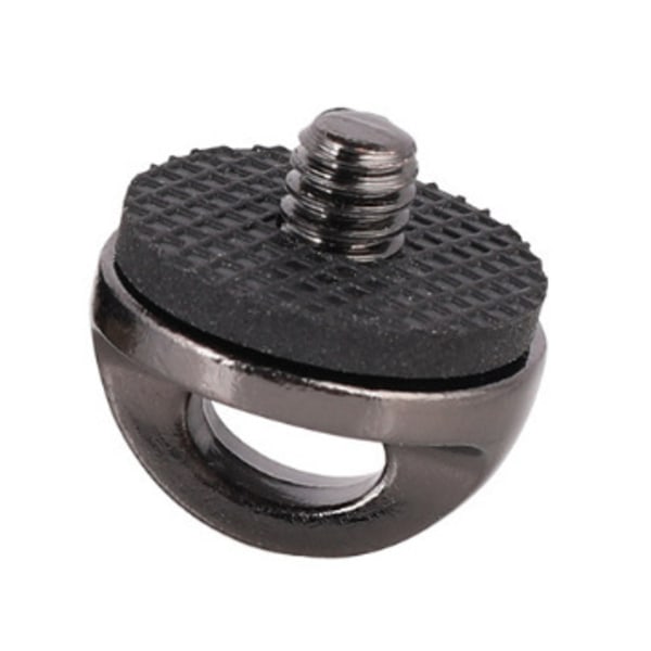 1/4\" Kameraskruv Fäste Snabbkopplingssystem Bärrem Adapter QR-platta Kameratillbehör för Stativ Stativskruv Adapter