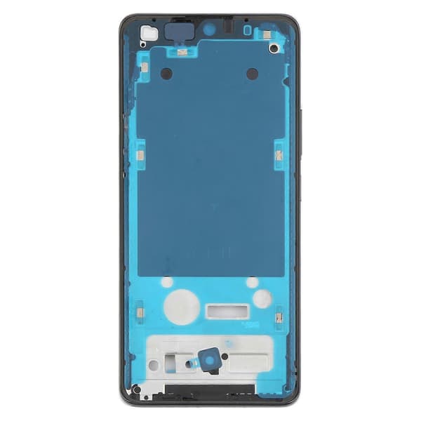 Kompatibel med Xiaomi Redmi Note 14 Pro 5G Midtre ramme-innfatning Black