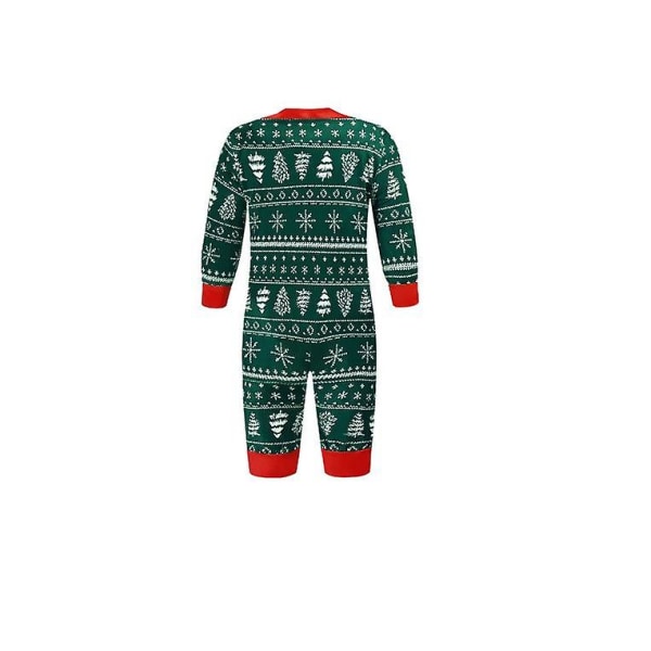 Jul Familj Julgran Tryck Pyjamas Matchande Set Toddler M