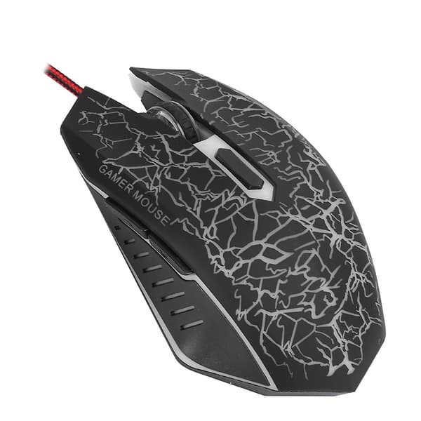 Mice Gamier kablet 6 knapper ergonomisk LED USB Gamer mus for datamaskin bærbar PC stasjonær PC