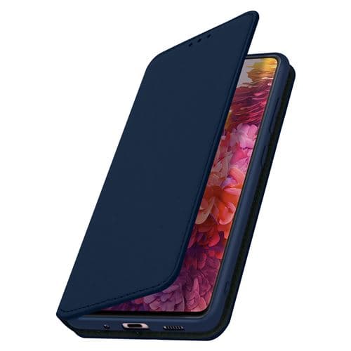 [LCS] Deksel kompatibelt med Samsung Galaxy S20 FE Folio Lommebokfunksjon Stativ Blå