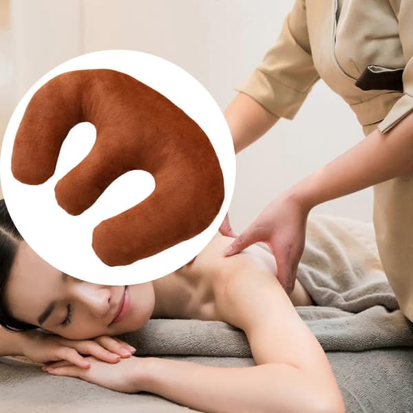 [LCS]Brystpute for massasjebord, hul pute, avtakbart vaskbart trekk Coffee