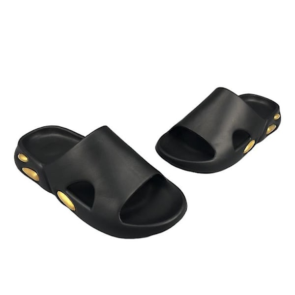 Bekväma mjuka sandaler för män, halkfria flip-flops 41