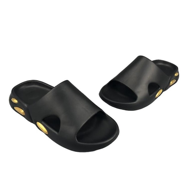 Bekväma mjuka sandaler för män, halkfria flip-flops 46