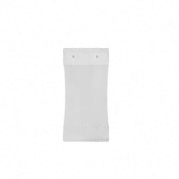 Shapewear-forlenger med 2 rader kroker, bomullsforlengelse, knappforlenger White