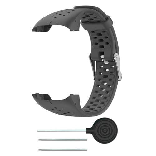 [LCS]Sport Blød Silikone Urrem Erstatningsrem Kompatibel med Polar M400