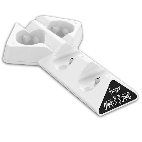 Laddningshållare för Sony Playstation Play Station PS 5 PS5 Move-kontroller, ställ, gamepad-stöd, fjärrkontrollstillbehör