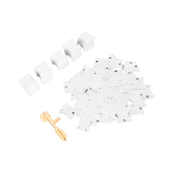 [LCS]360 stk. plasttrådsneller Sortering Oppbevaringsfunksjon Rustfri Praktisk DIY Sytrådsoppbevaring for sying