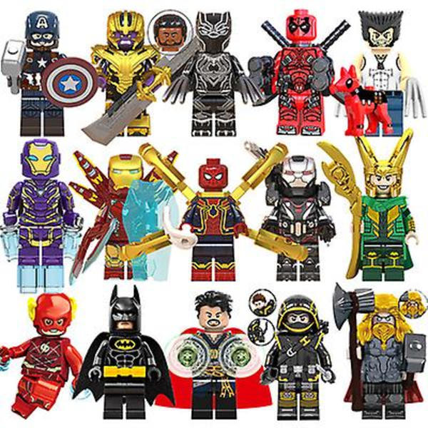 Avengers Byggesett Marvel Minifigurer