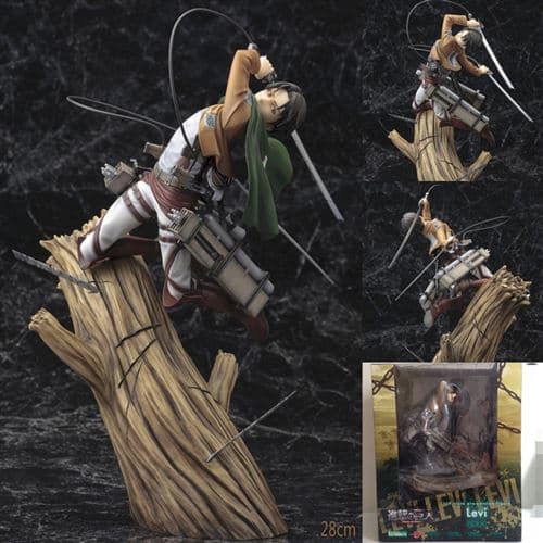 [LCS]Actionfigur Animasjon Attack on Titan Levi?¤Ackerman PVC c